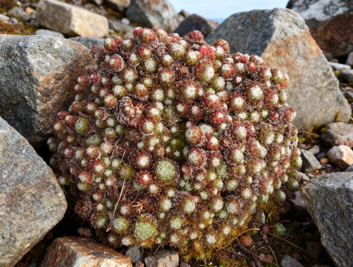 Sempervivum arachnoideum 'de Samat'